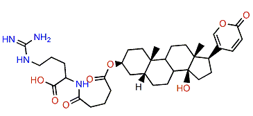 3-(N-Glutaryl argininyl)-bufalin